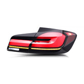 BMW 5 Series F10 F18 Tail Lights (2011–2017) - Smoked LED Tail Light Assembly - Kuerled